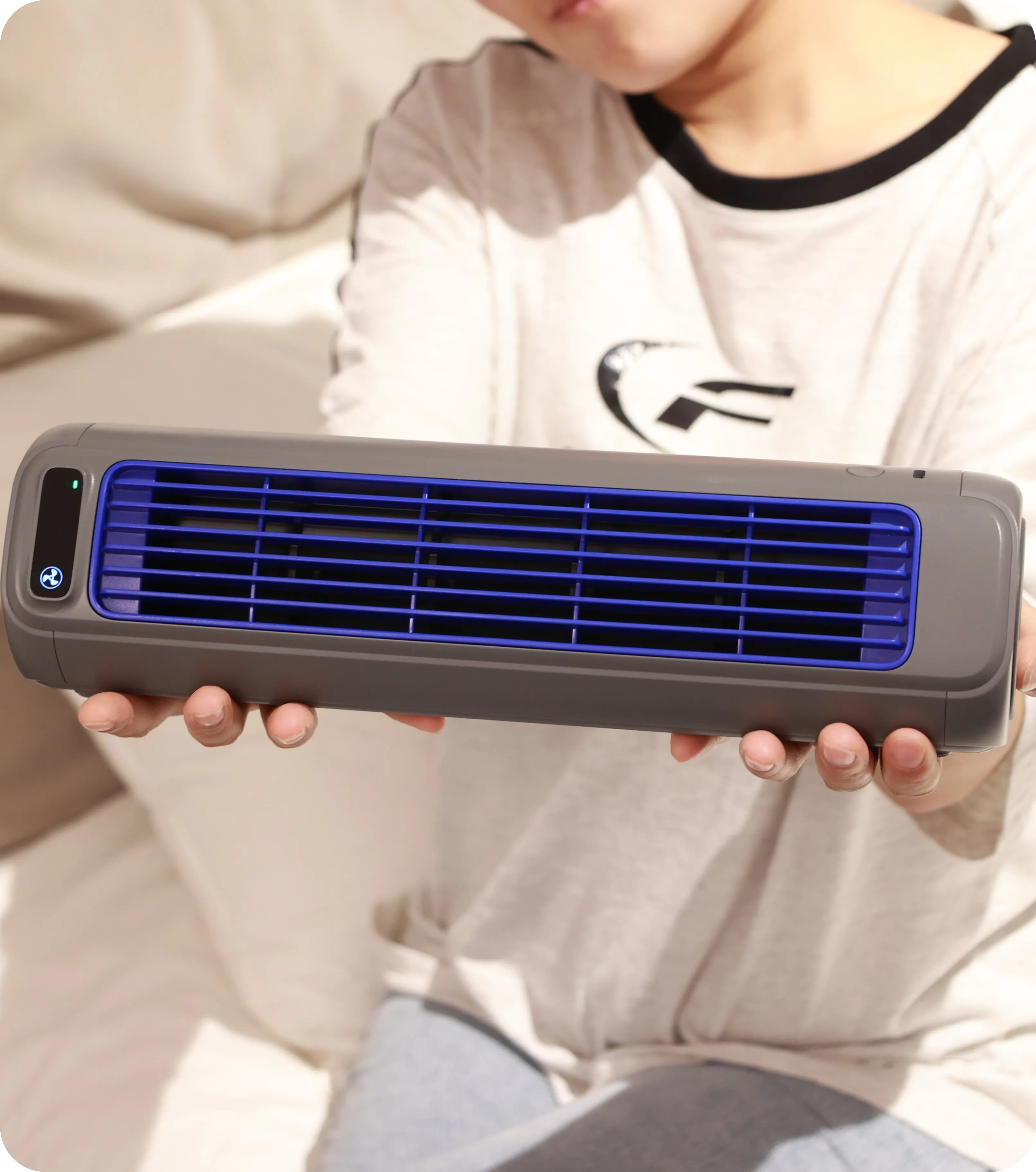 customer using coldeez cooling ace